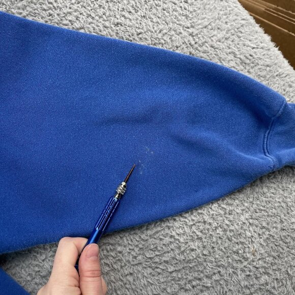 University of Delaware Hoodie Mens Large Blue Hens Full Zip Jansport - Picture 4 of 6